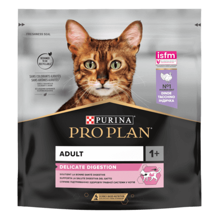 PURINA ® PRO PLAN ® Adult 1+ DELICATE DIGESTION Rich in Turkey
