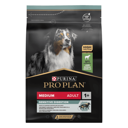 PURINA® PRO PLAN® Medium Adult Dog Sensitive Digestion Rich in Lamb