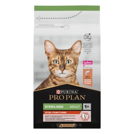 PURINA® PRO PLAN® Sterilised Adult 1+ Vital Functions Rich in Salmon