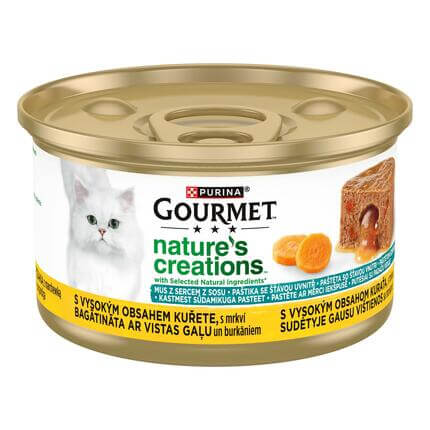 GOURMET Nature's Creations Mousse ar mērces viduci
