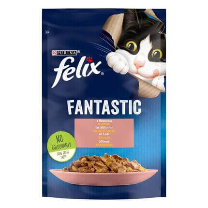 FELIX® FANTASTIC lasis želejā, konservi kaķiem