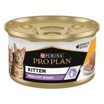 PURINA PRO PLAN Kitten HEALTHY START Mousse, pastēte, bagātināta ar vistas gaļu