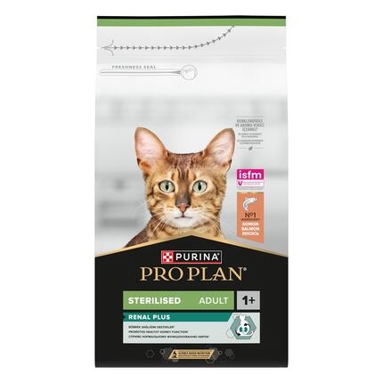 PURINA® PRO PLAN® Sterilised Adult 1+ RENAL PLUS Rich in Salmon