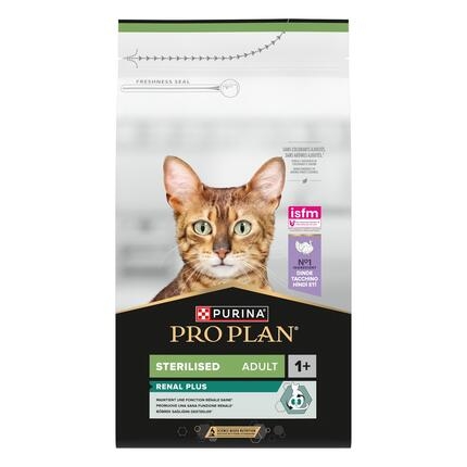 PURINA® PRO PLAN® Sterilised Adult 1+ RENAL PLUS Rich in Turkey