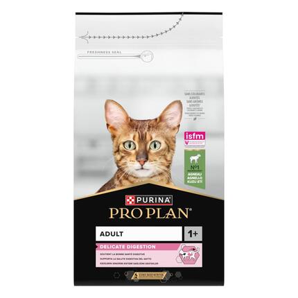 PURINA ® PRO PLAN ® Adult 1+ DELICATE DIGESTION, bagātināta ar jēra gaļu
