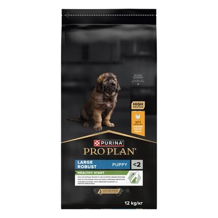 PURINA® PRO PLAN® Large Puppy Robust, barība bagātināta ar vistas gaļu