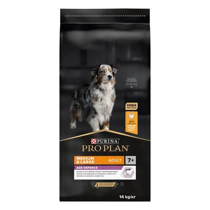 PURINA® PRO PLAN® Medium & Large Adult Dog 7+, ar vistas gaļu