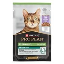 PURINA ® PRO PLAN ® STERILISED Senior 7+ ar tītara gaļu mērcē