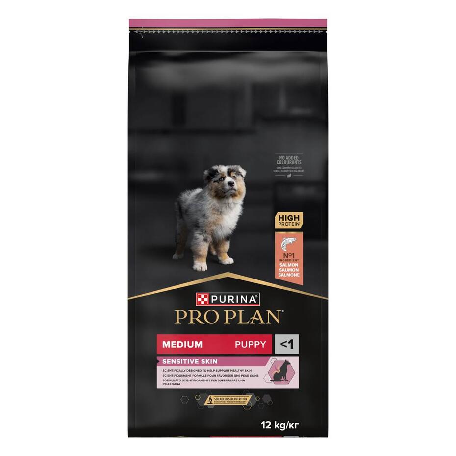 7613035120389 PURINA® PRO PLAN® Medium Puppy Sensitive Skin Rich in Salmon