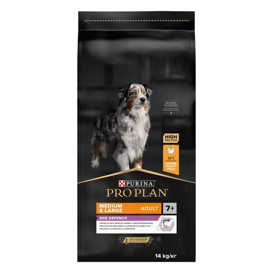 PURINA® PRO PLAN® Medium & Large Adult Dog 7+, ar vistas gaļu