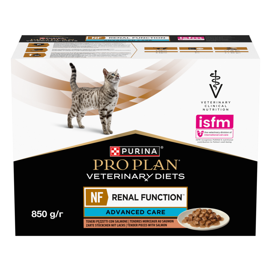 PURINA® PRO PLAN® VETERINARY DIETS NF Renal Function™ Advanced Care ar lasi
