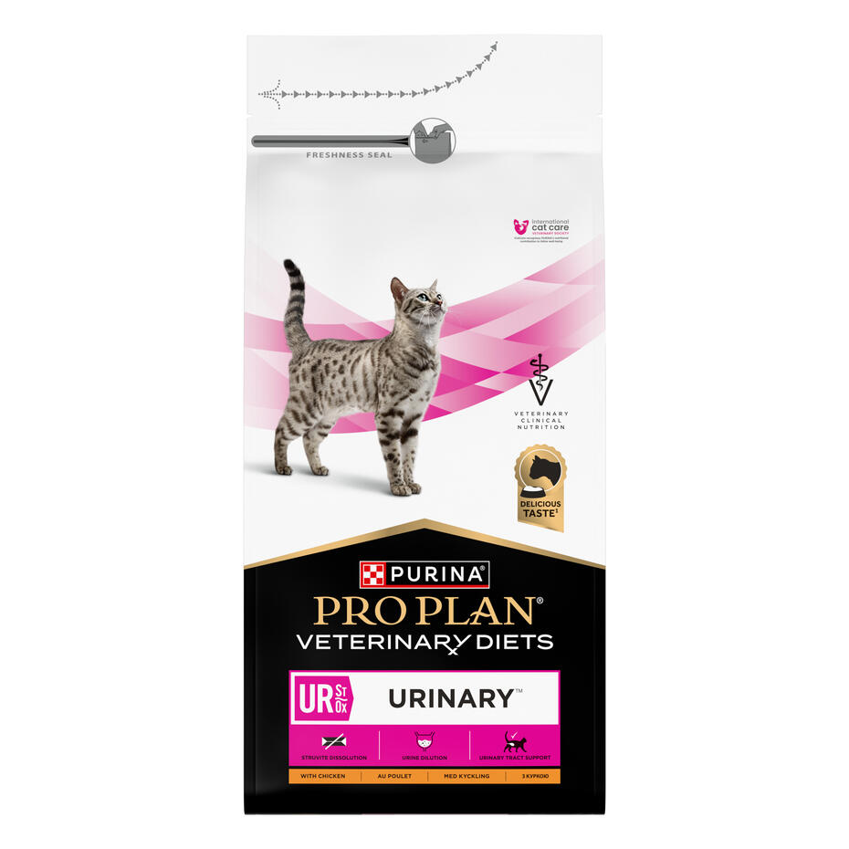 PURINA® PRO PLAN® VETERINARY DIETS UR St/Ox Urinary, urīnceļu veselības uzturēšanai, sausā kaķu barība