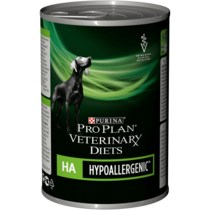 PURINA® PRO PLAN® VETERINARY DIETS HA Hypoallergenic™ pastēte suņiem, 400 g
