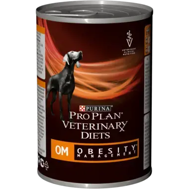 PURINA® PRO PLAN® VETERINARY DIETS OM Obesity Management™ pastēte suņiem, 400 g