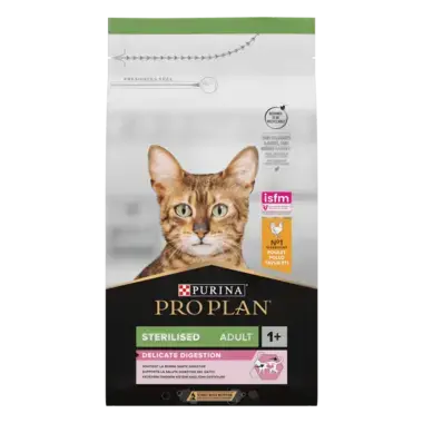 PURINA® PRO PLAN® Sterilised Adult 1+ Delicate Digestion Rich in Chicken
