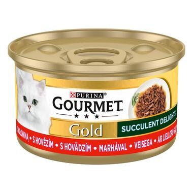 GOURMET™ Gold Succulent Delights ar liellopu gaļu