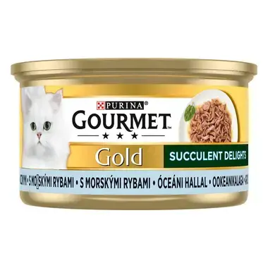 GOURMET™ Gold Succulent Delights ar okeāna zivīm