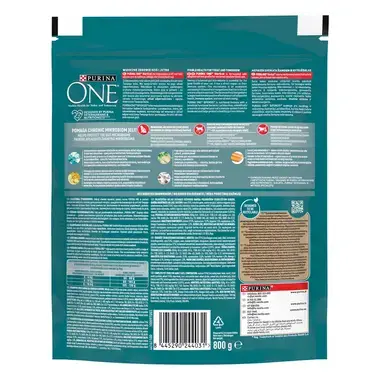 Sausā barība sterilizētiem kaķiem PURINA ONE® STERILCAT, bagātināta ar lasi