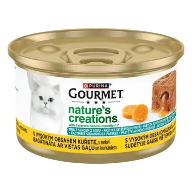 GOURMET Nature's Creations Mousse ar mērces viduci