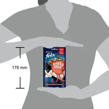 FELIX® PARTY MIX Grill Mix, gardumi kaķiem