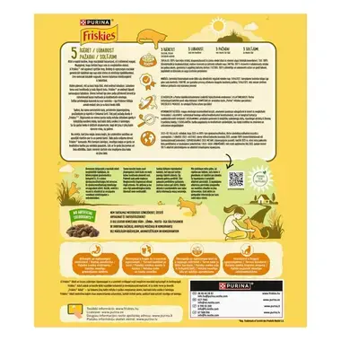 FRISKIES® kaķu sausā barība, ar vistas gaļu un dārzeņiem, 1kg