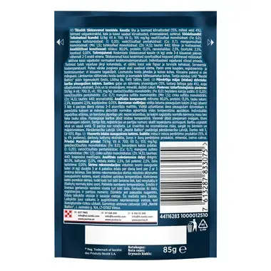 GOURMET® PERLE Mini Fillets konservi kaķiem, mazi filēti gabaliņi mērcē, ar liellopu gaļu, 85g