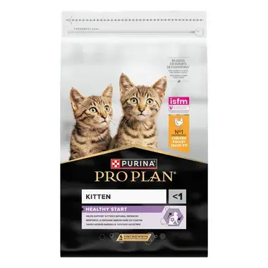 PURINA® PRO PLAN® Kitten 1-12 HEALTHY START, bagātināta ar vistas gaļu