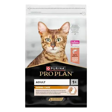 PURINA® PRO PLAN® Adult 1+ Derma Care, bagātināts ar lasi