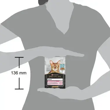 PURINA ® PRO PLAN ® DELICATE Digestion ar okeāna zivīm mērcē