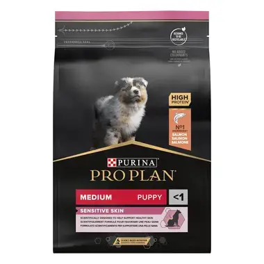 PURINA® PRO PLAN® Medium Puppy Sensitive Skin Rich in Salmon