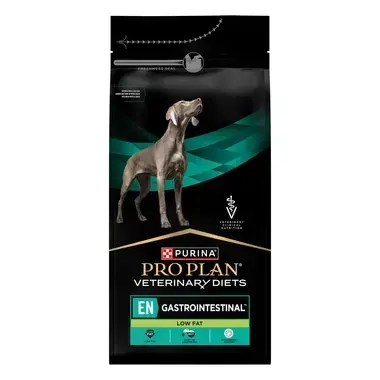 PURINA® PRO PLAN® VETERINARY DIETS EN Gastrointestinal Low Fat, sausā suņu barība
