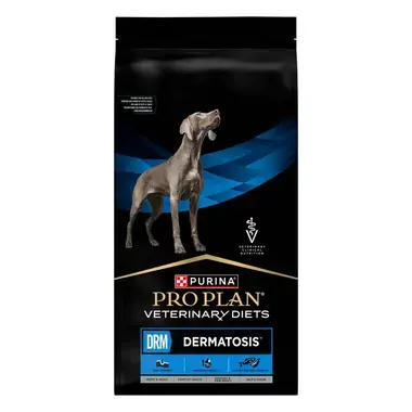 PURINA® PRO PLAN® VETERINARY DIETS DRM Dermatosis™, sausā suņu barība