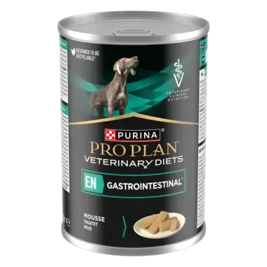 PURINA® PRO PLAN® VETERINARY DIETS EN Gastrointestinal™ pastēte suņiem, 400 g