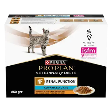 PURINA® PRO PLAN® VETERINARY DIETS NF Renal Function™ Advanced Care ar vistas gaļu