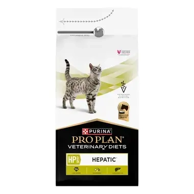 PURINA® PRO PLAN® VETERINARY DIETS HP St/Ox Hepatic™, aknu darbības atbalstam, sausā kaķu barība