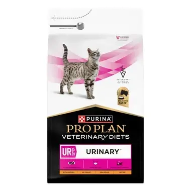 PURINA® PRO PLAN® VETERINARY DIETS UR St/Ox Urinary, urīnceļu veselības uzturēšanai, sausā kaķu barība
