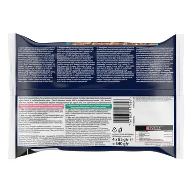 FELIX SENSATIONS Fish Selection kompleksā dzīvnieku barība pieaugušiem 4x85g