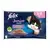 FELIX® FANTASTIC JUNIOR vistas gaļa un lasis želejā, konservi kaķiem
