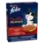 Felix® Doubly Delicious,  sausā barība pieaugušiem kaķiem ar liellopa un vistas gaļu, bagātināta ar bietēm, 270 g 