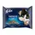 FELIX FANTASTIX Fish Selection kompleksā dzīvnieku barība pieaugušiem 4x85g